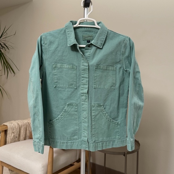 Universal Thread Jackets & Blazers - Women’s | Turquoise Green Utility Jacket | Universal Thread | Button Front | Med